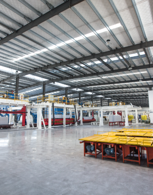 汽車配件廠車間裝修